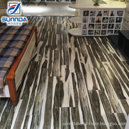 2016 ceramic glazed floor tiles look like wood with creative design